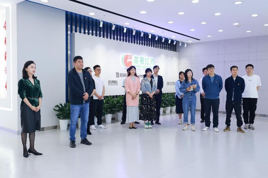 中央广播电视总台湖北总站第二支部与乐虎游戏官网开展联建活动